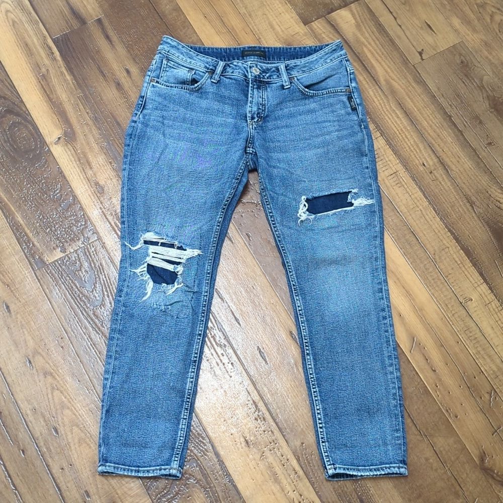 Silver Jeans Boyfriend Jean Women's 28x27